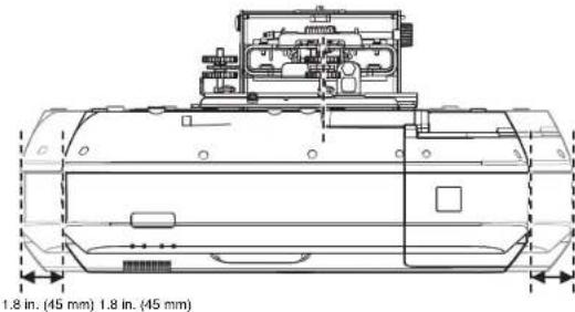EPSON ELPMB53 - Horizontal slide adjustment range - 1