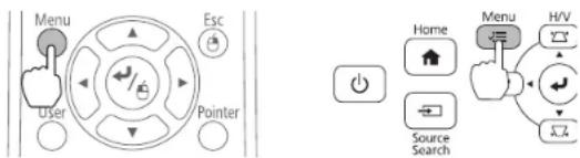 EPSON ELPMB53 - Correcting the Image Shape on a Curved Screen - 2