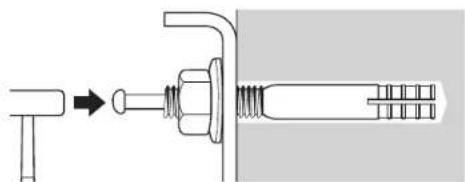 EPSON ELPMB53 - Install the wall plate on the wall - 6