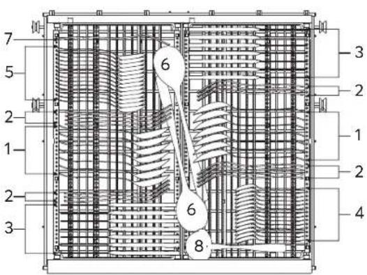SIGNATURE SLVI14C42 - 3.Cutlery rack: - 1