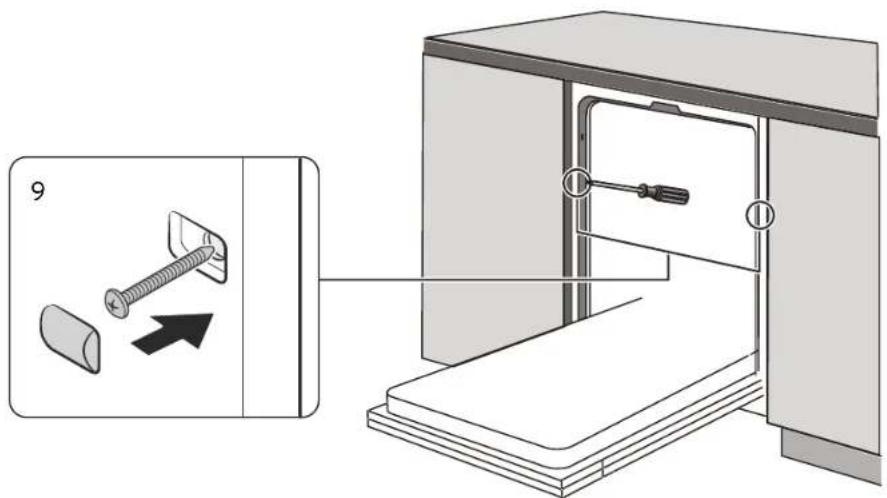 SIGNATURE SLVI14C42 - Step 4. Dishwasher installation steps - 1