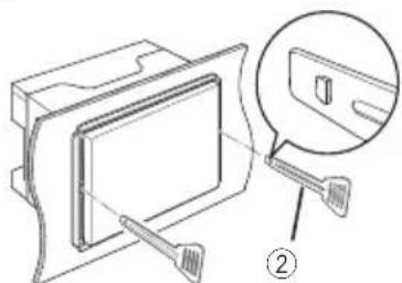 KENWOOD DMX129BT - Retrait de l'appareil - 1