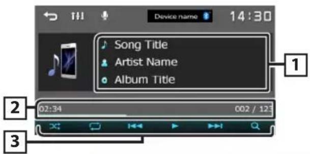 KENWOOD DMX129BT - Playing Bluetooth Audio Device - 1