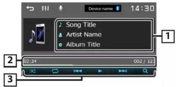 KENWOOD DMX129BT - a b de commande de source - 1