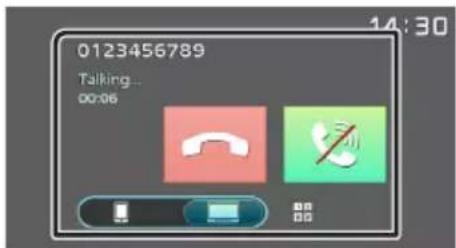 KENWOOD DMX129BT - Reciba una llama Telefonica - 2