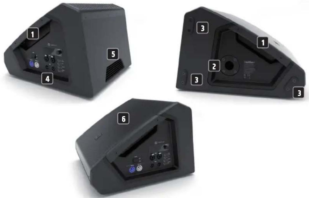 LD Systems MON 8 A G3 - REJILLA FRONTAL - 1
