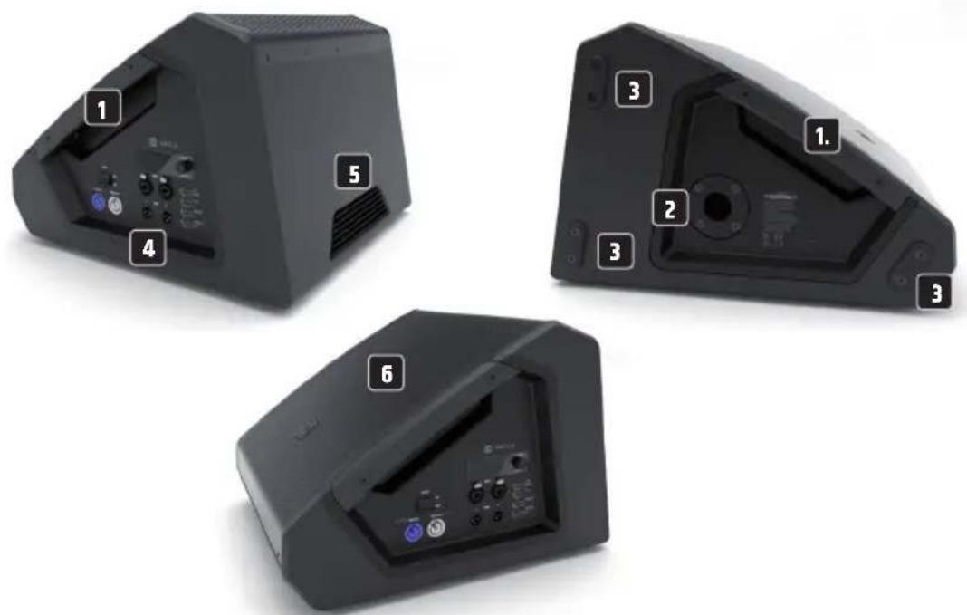 LD Systems MON 8 A G3 - PRZEDNI GRILL - 1