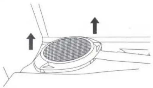 ALPINE SPV-10TW - Front Tweeter Removal (2015-2018) - 1