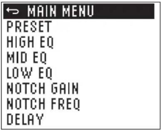 LD Systems MON 15 A G3 - AUDIO SETTINGS (AUDIO) - 2