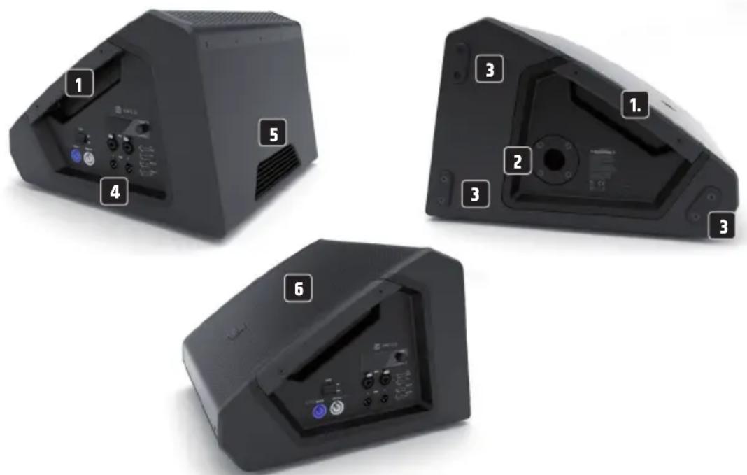 LD Systems MON 15 A G3 - PRZEDNI GRILL - 1