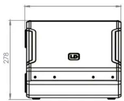 LD Systems MON 15 A G3 - DIMENSIONS - 1