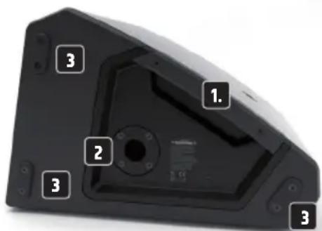 LD Systems MON 10 A G3 - PRZEDNI GRILL - 2