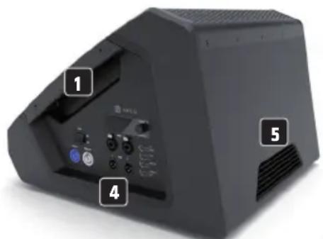 LD Systems MON 10 A G3 - PRZEDNI GRILL - 1