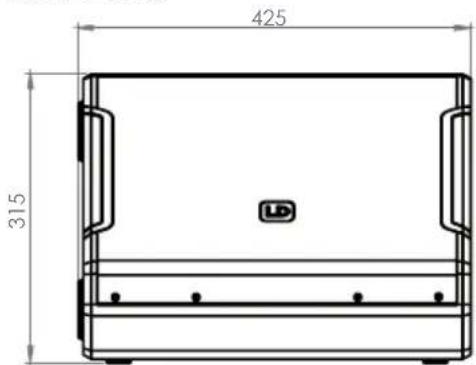 LD Systems MON 10 A G3 - WYMIARY - 5