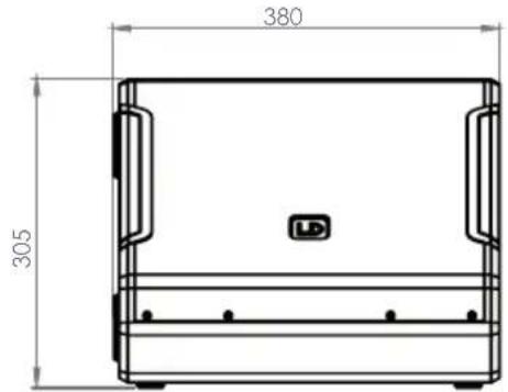 LD Systems MON 10 A G3 - DIMENSIONS - 3
