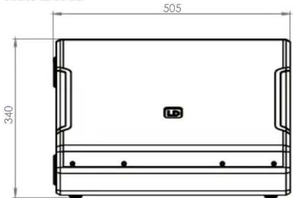 LD Systems MON 10 A G3 - WYMIARY - 7