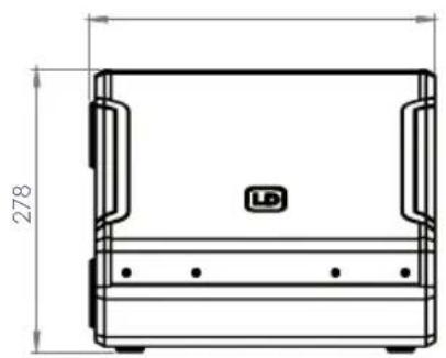 LD Systems MON 10 A G3 - DIMENSIONS - 1