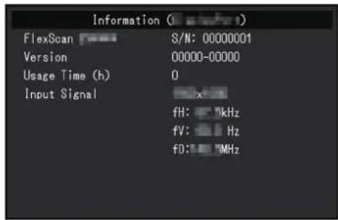 EIZO FlexScan EV2740X - Informations - 1