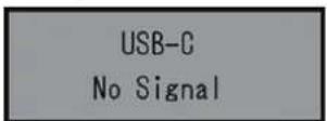EIZO FlexScan EV2740X - Le message « Absence signal » s'affiche sur fond gris - 1