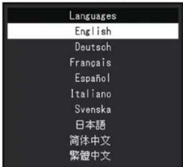 EIZO FlexScan EV2740X - Langues - 1