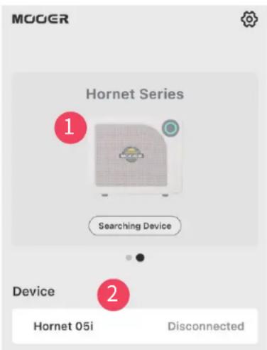 Mooer Hornet 15i - HORNET APP - 2