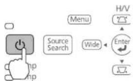 EPSON ELPMB43 - Turn on the projector - 3