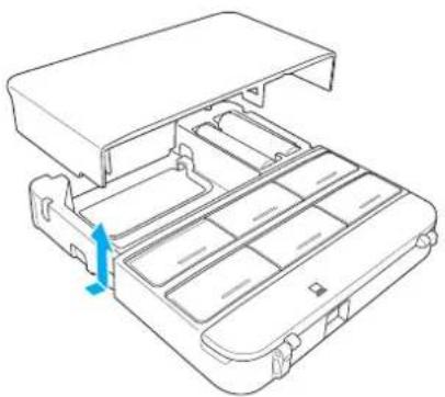 EPSON ELPMB43 - ① Remove the cable cover - 1
