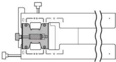 EPSON ELPMB43 - Attach the slide plate to the projector. - 3