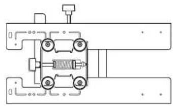 EPSON ELPMB43 - Positions d'installation des boulons - 1