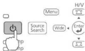 EPSON ELPMB43 - Turn on the projector - 3