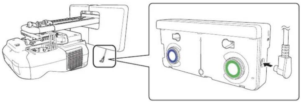 EPSON ELPMB43 - Connect the cable - 1