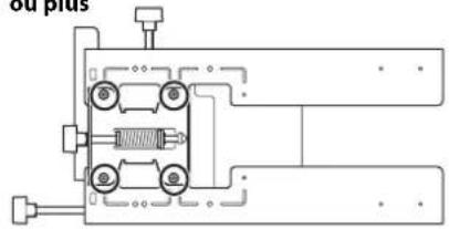 EPSON ELPMB43 - Positions d'installation des boulons - 2