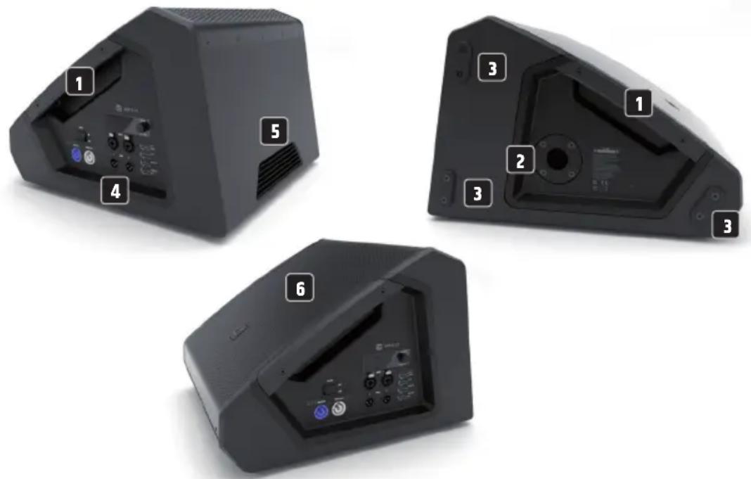 LD Systems MON 12 A G3 - GRIGLIA ANTERIORE - 1