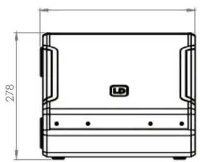 LD Systems MON 12 A G3 - ABMESSUNGEN - 1