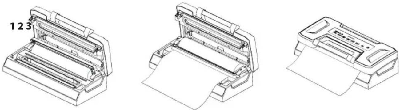 CASO VRH 790 advanced Pro - Creación de una bolsa procedente del rollo - 1