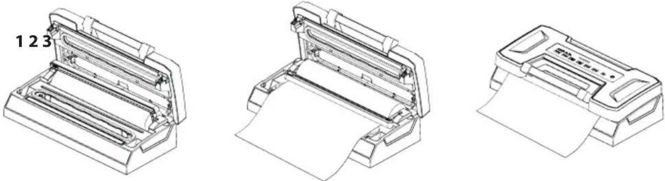 CASO VRH 790 advanced Pro - Produzione di un sacchetto proveniente dal rotolo - 1