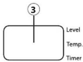 CASO ProAdvanced E1 - Bedieningselementen - 1