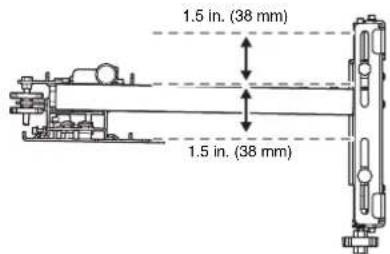 1.5 in. (38 mm) 1.5 in. (38 mm)
