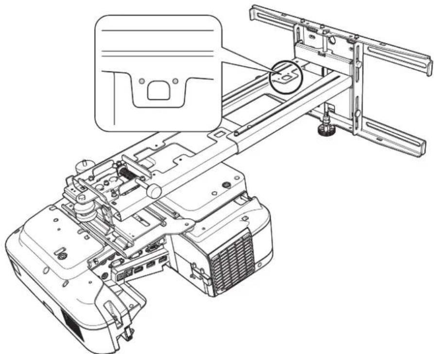 EPSON ELPMB46 - Connectez le cordon d'alimentation et les autres câbles au projecteur - 2