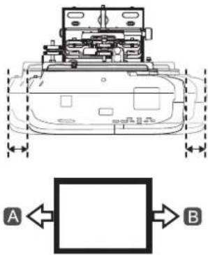 EPSON ELPMB46 - Réglez le coulissement horizontal - 2