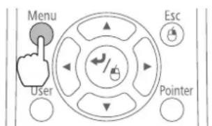 Menu User Esc Pointer