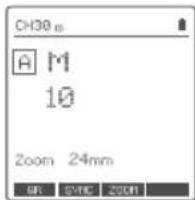 GODOX XPRO II O - LCD表示画面 - 4