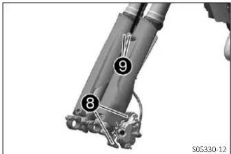 GAS GAS MC 250F (2024) - - Serrer les vis⑥. - 2