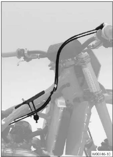 GAS GAS MC 450F (2024) - TRAVAUX D'ENTRETIEN SUR LA PARTIE-CYCLE - 1