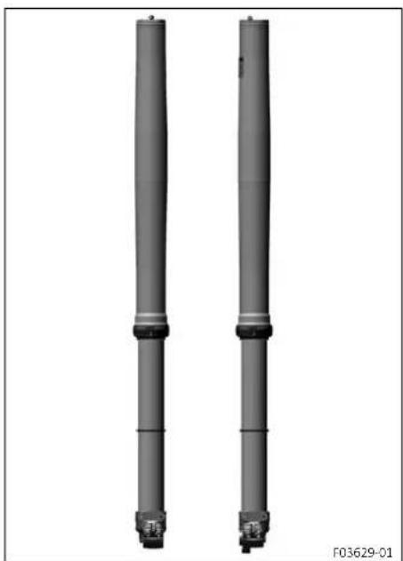 GAS GAS MC 450F (2024) - Suspension pneumatique XACT (tous les modèles MC-F) - 1
