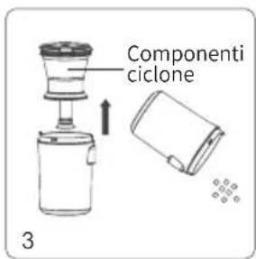 JIMMY BX5 Pro - Pulizia del contenitore della polvere - 3