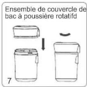 JIMMY BX5 Pro - Nettoyage de l'ensemble du godet à poussière - 6