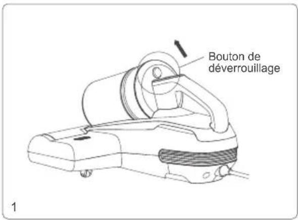 JIMMY BX5 Pro - Nettoyage de l'ensemble du godet à poussière - 1