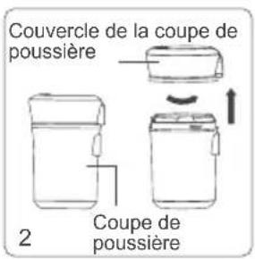 JIMMY BX5 Pro - Nettoyage de l'ensemble du godet à poussière - 2