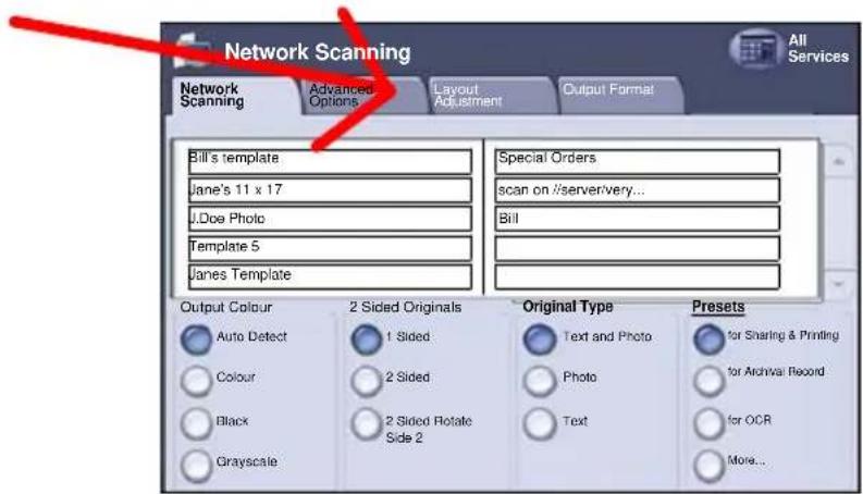 XEROX DocuColor 252 - Select the features - 1